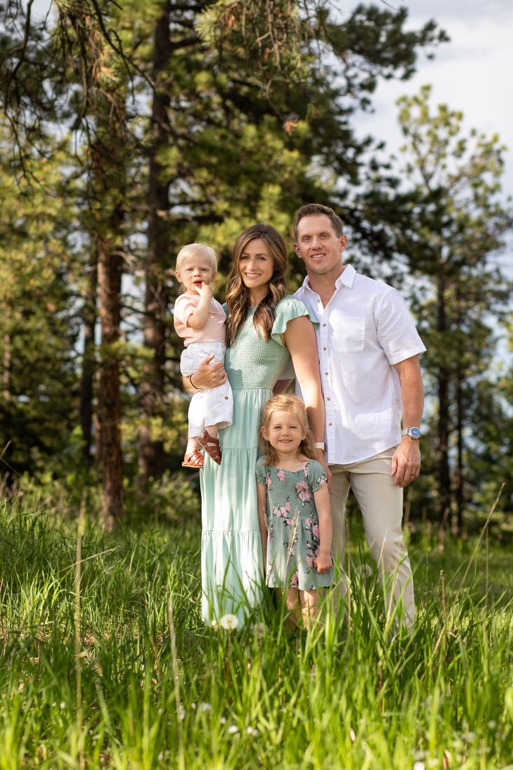 Mallory and Chris Pace with their two children