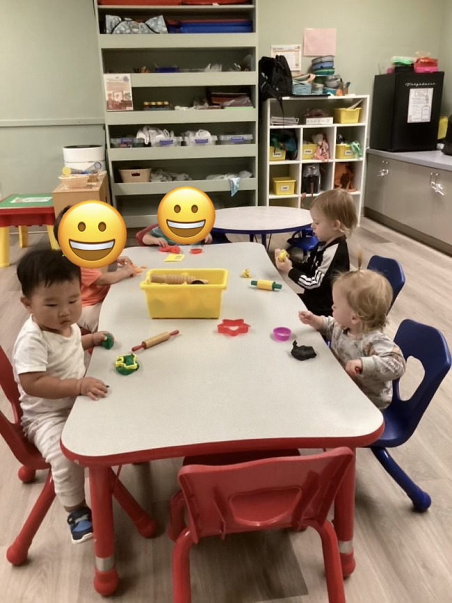 Toddler classroom activity